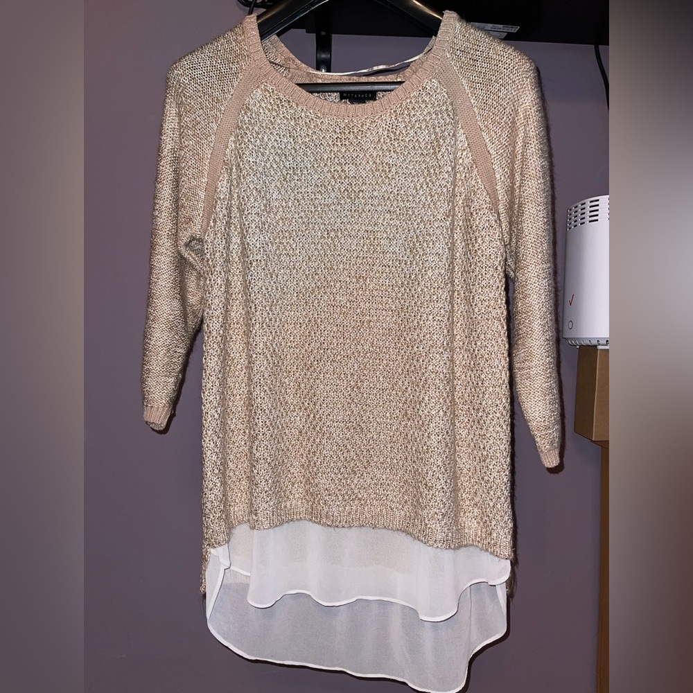Metaphor, Large, Beige with Gold